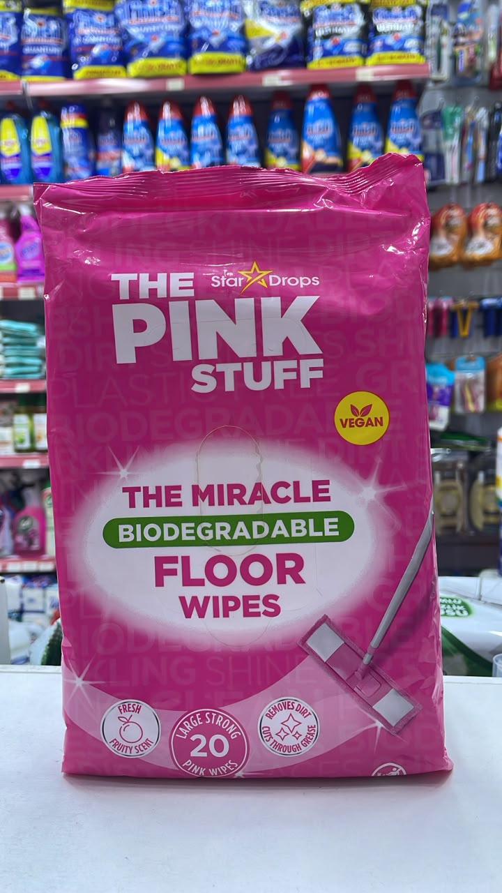 The Pink Stuff Floor Wipes