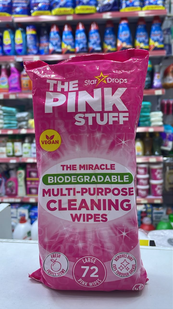 The Pink Stuff Cleaning Wipes