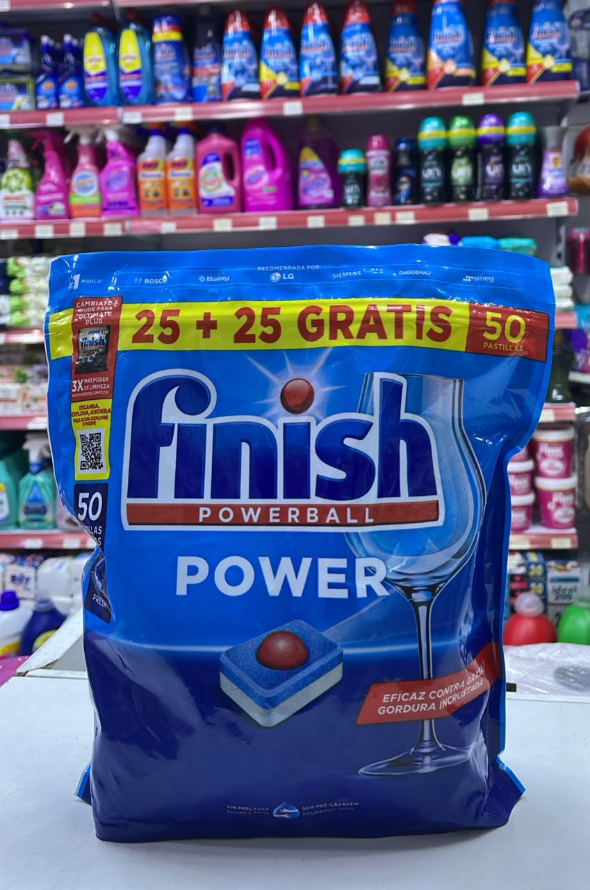 Finish power 50