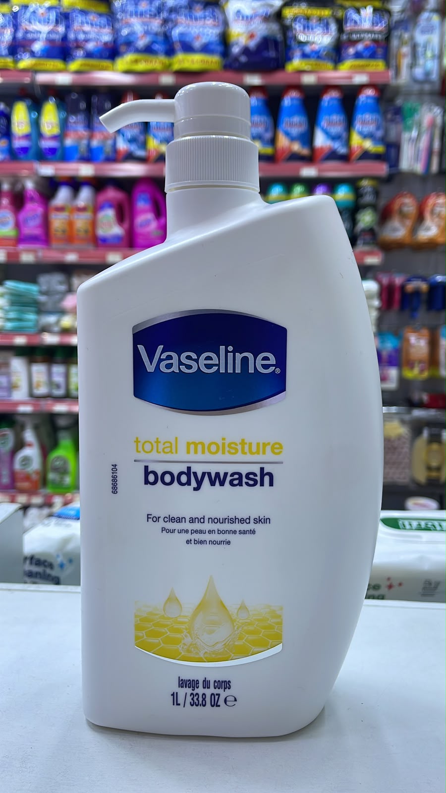 Vaseline gel douche