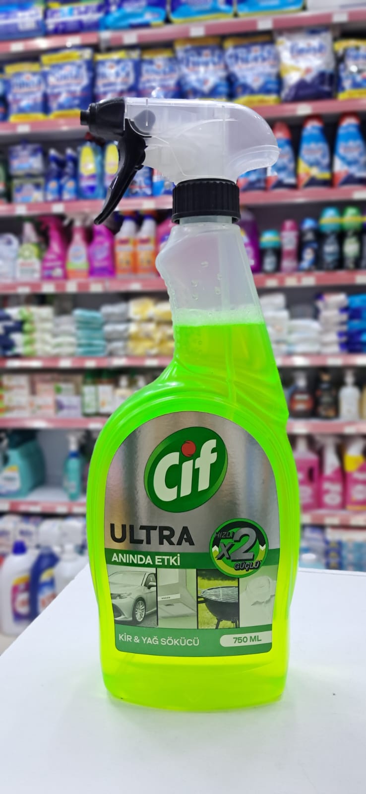Cif dégraissant green