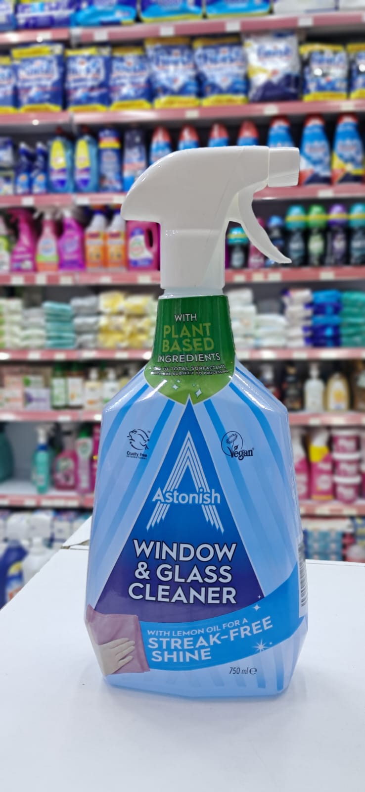 Astonish window and glass