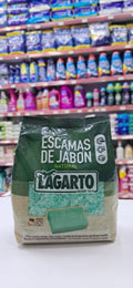 Lagarto paiellettes de savon