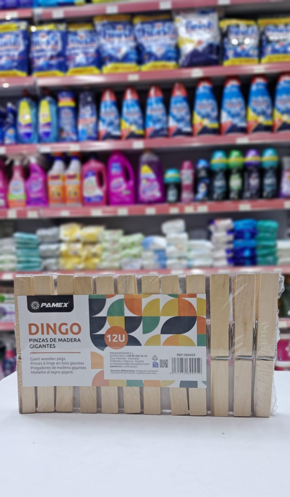 Dingo pinces à linge en bois