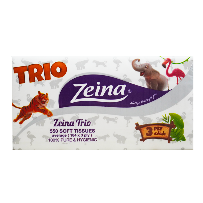 ZEINA TRIO Mouchoirs 550