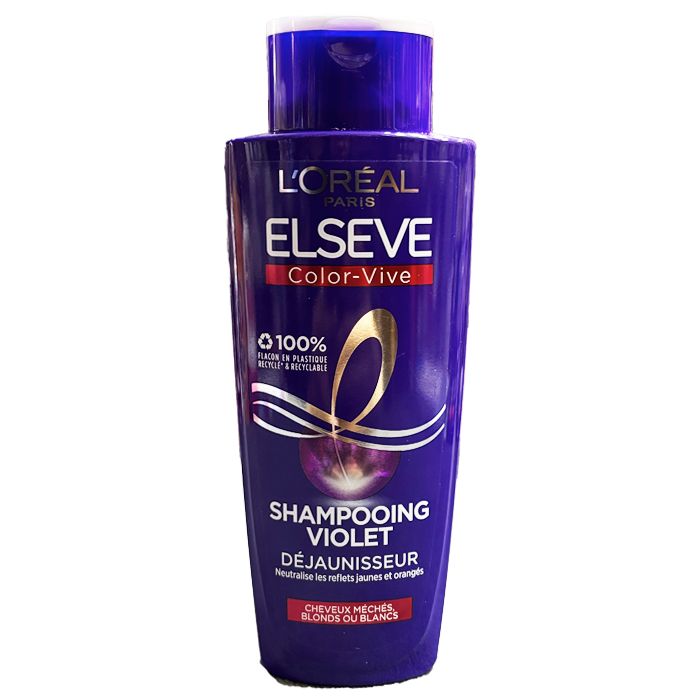 Elseve Color-Vive Shampoing Violet Déjaunisseur