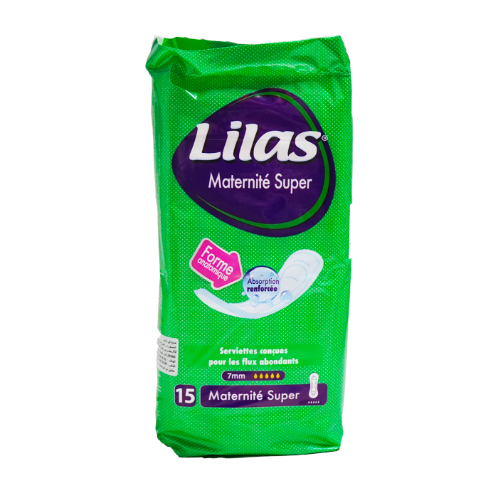 LILAS Serviettes Hygiéniques 97