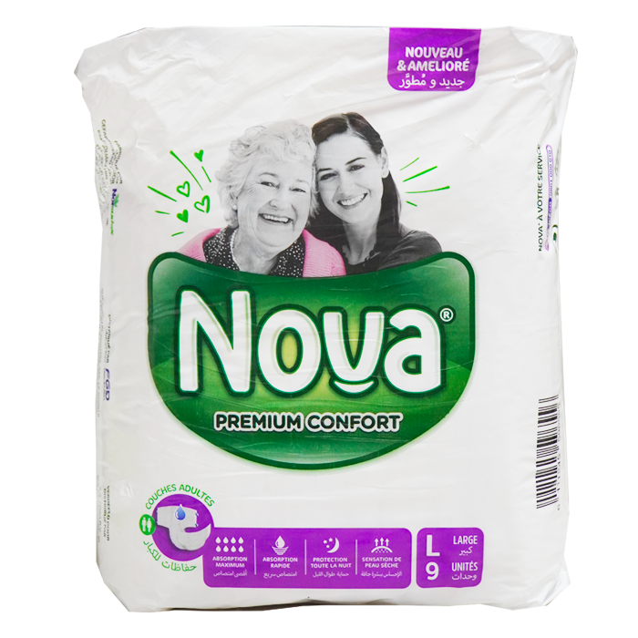 Nova Comfort couche adulte (blanc) L