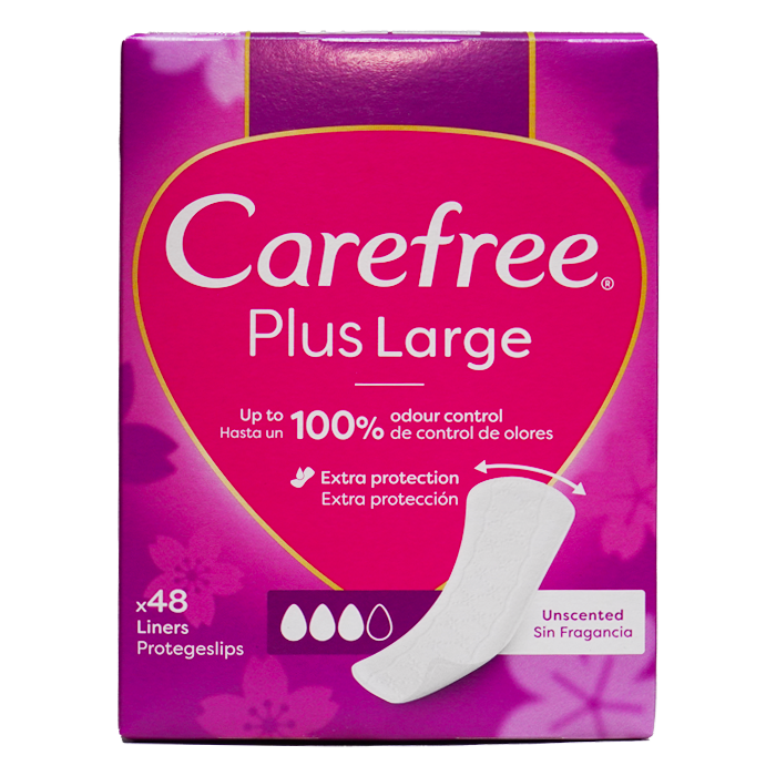 CAREFREE Serviettes Hygiéniques 48