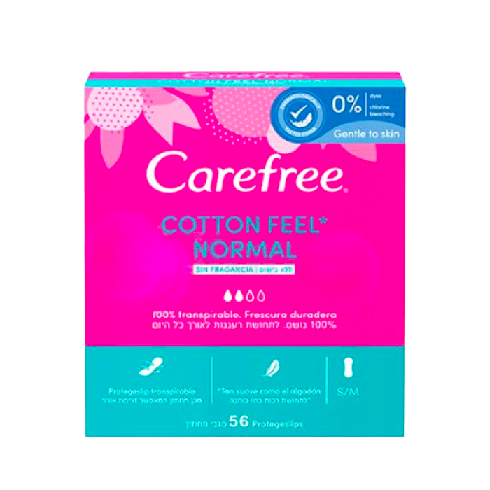 CAREFREE Serviettes Hygiéniques 56