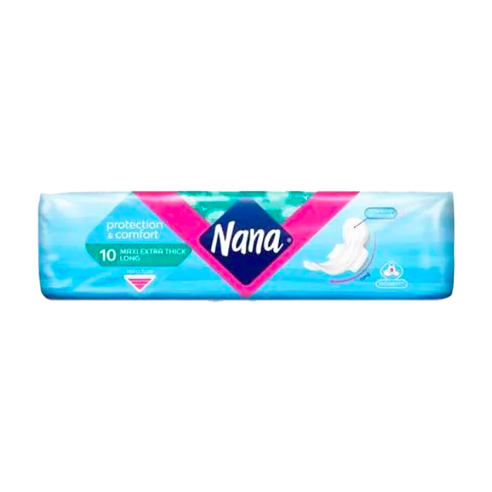 NANA Long Serviettes Hygiéniques Vert