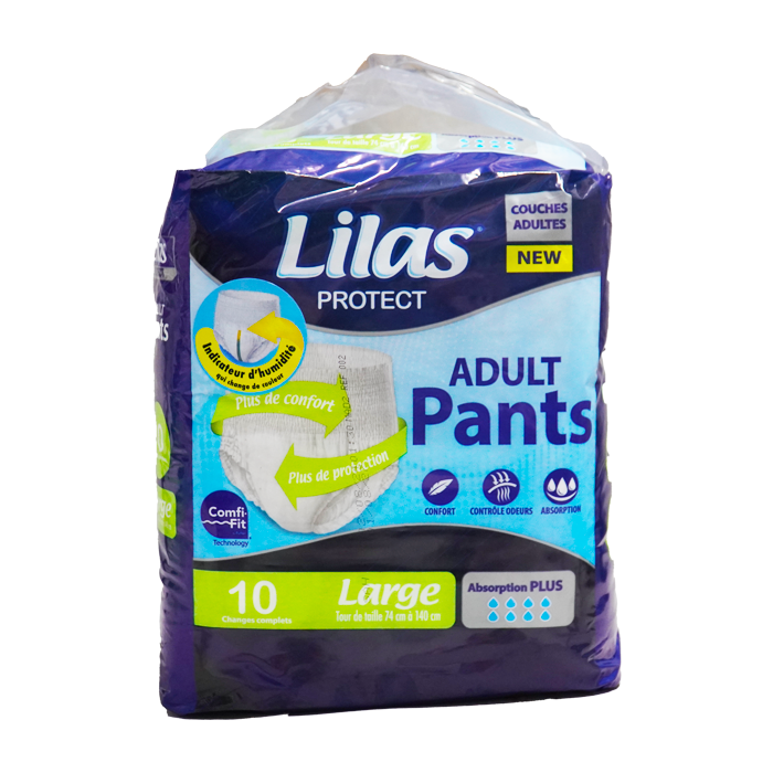 Lilas Couche culotte adulte (L)